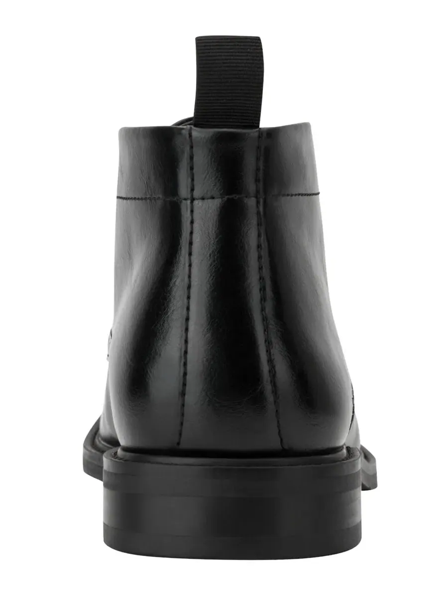 Мужские ботинки чукка с закрытым носком на шнуровке London Chukka Boots Kenneth Cole Reaction — изображение 3 из 5, черный