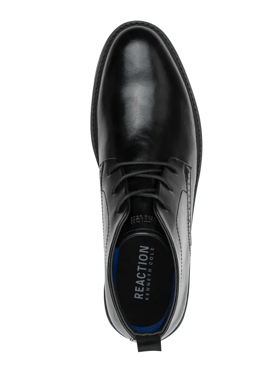 Мужские ботинки чукка с закрытым носком на шнуровке London Chukka Boots Kenneth Cole Reaction — изображение 4 из 5, черный