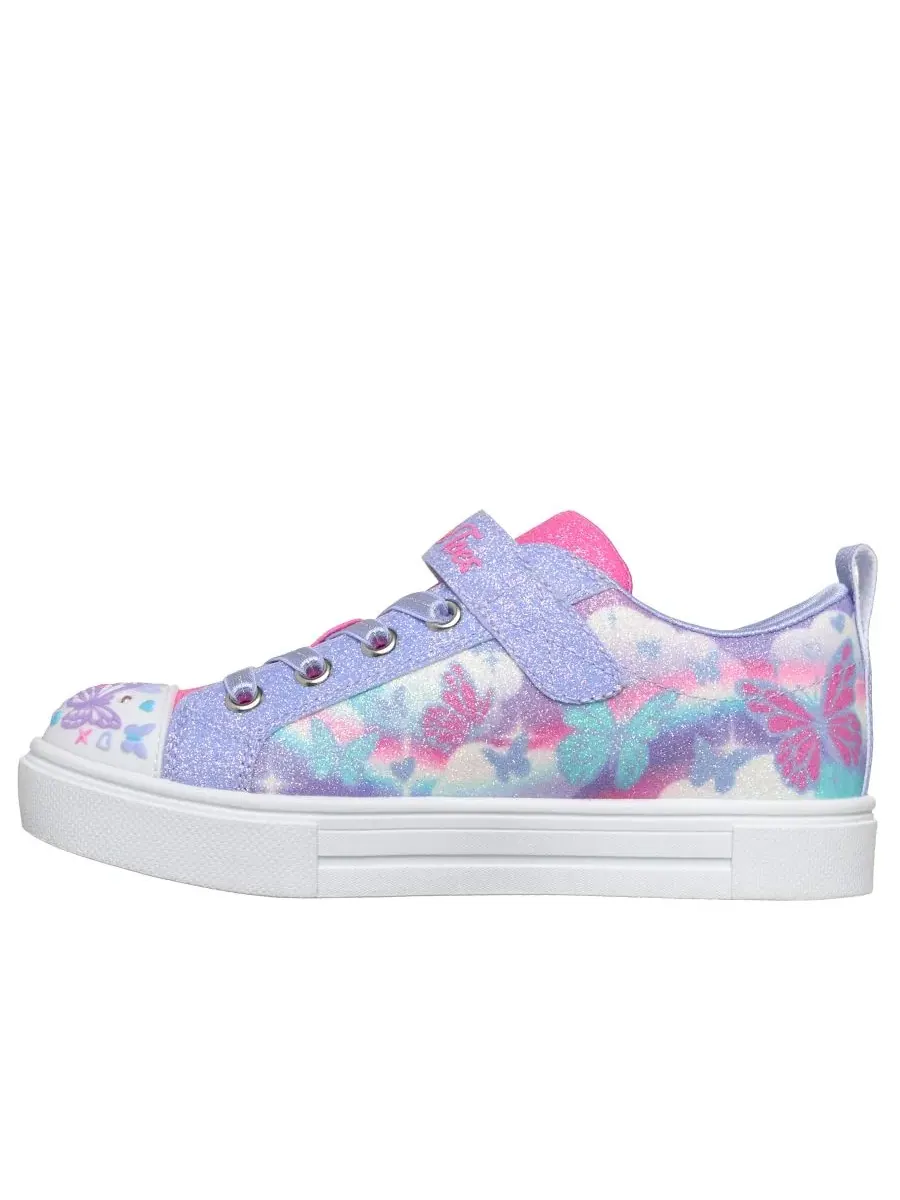 Кроссовки с подсветкой Twinkle Sparks - Butterfly Sky Skechers — изображение 3 из 7, мульти