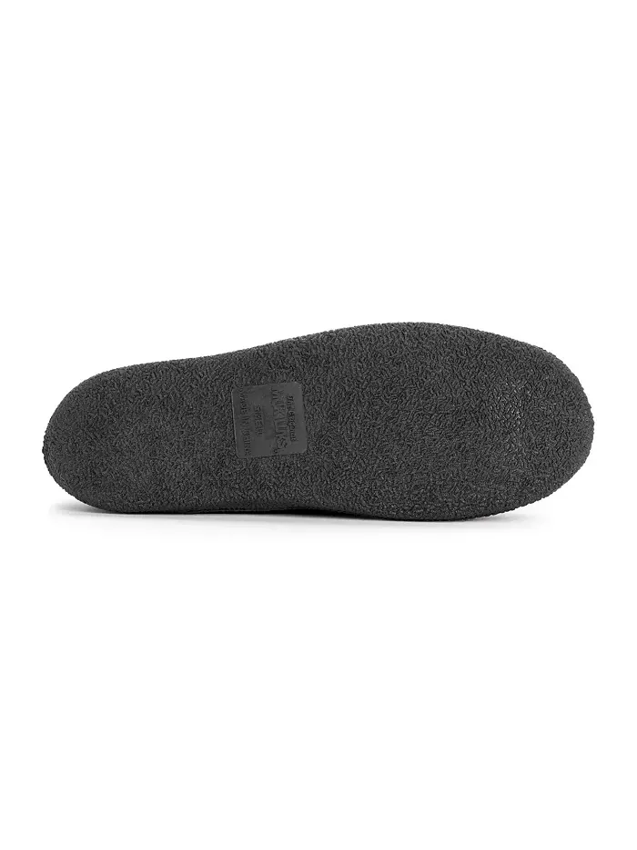 Мужские кожаные тапочки Talan Slipper, черные, размер 9 MUK LUKS — изображение 3 из 7, черный