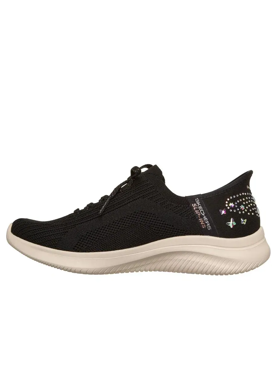 Женские кроссовки Ultra Flex 4.0 - Gemstone Glow Casual Sneakers от Finish Line Skechers — изображение 3 из 6, черный