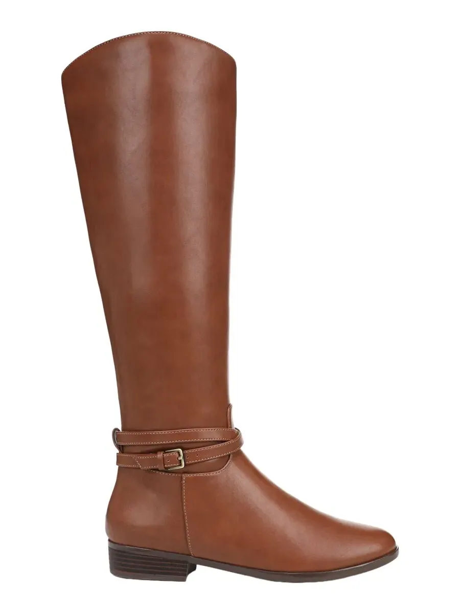 Женские сапоги-ботфорты на низком каблуке Scout Wide Calf Riding Tall Block Heel Boots LifeStride — изображение 2 из 5