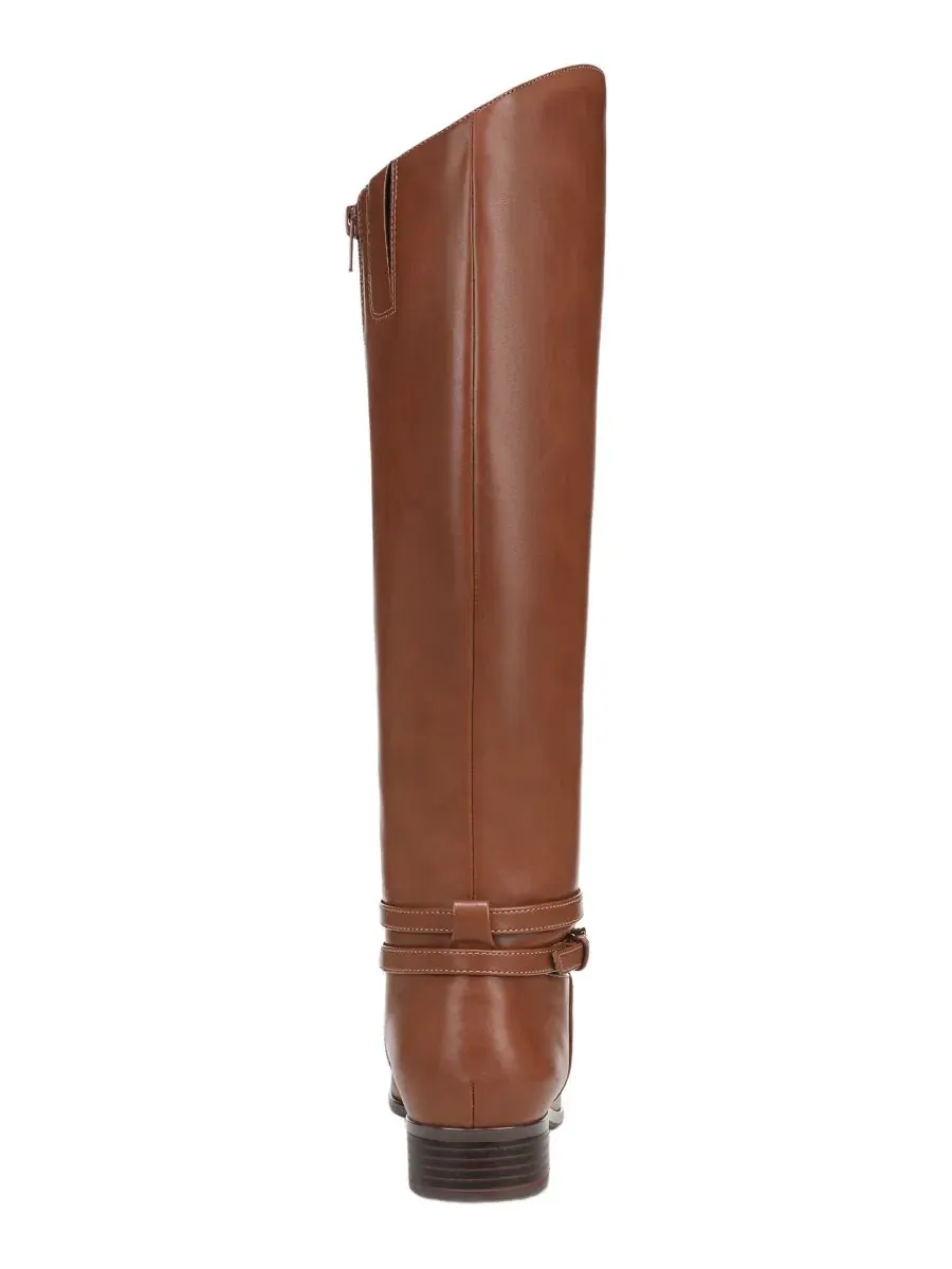 Женские сапоги-ботфорты на низком каблуке Scout Wide Calf Riding Tall Block Heel Boots LifeStride — изображение 3 из 5