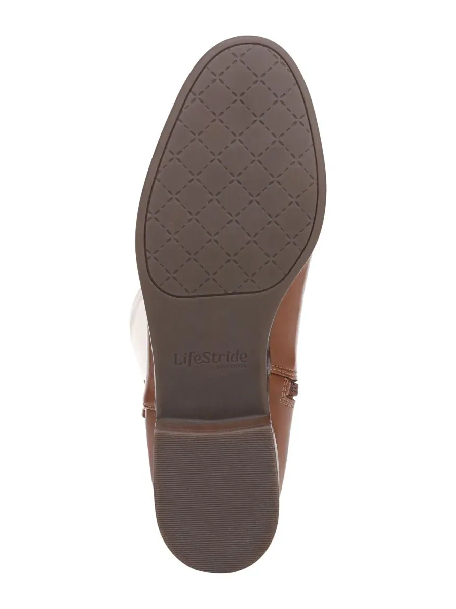 Женские сапоги-ботфорты на низком каблуке Scout Wide Calf Riding Tall Block Heel Boots LifeStride — изображение 5 из 5