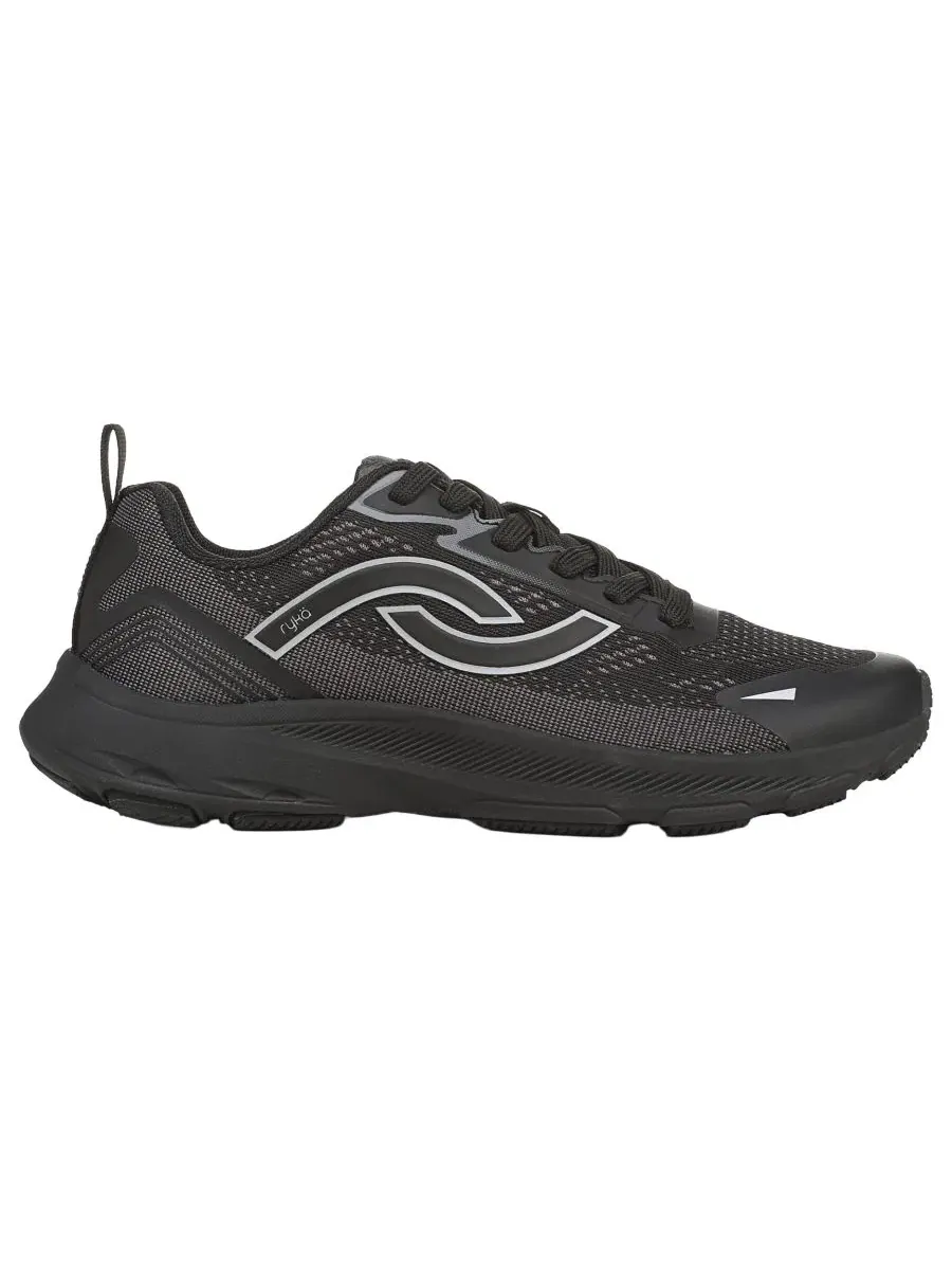 Кроссовки женские для ходьбы Devine Walking Lace-Up Ryka — изображение 2 из 5, черный
