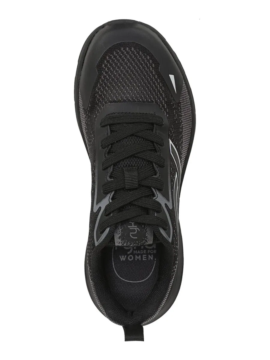 Кроссовки женские для ходьбы Devine Walking Lace-Up Ryka — изображение 4 из 5, черный