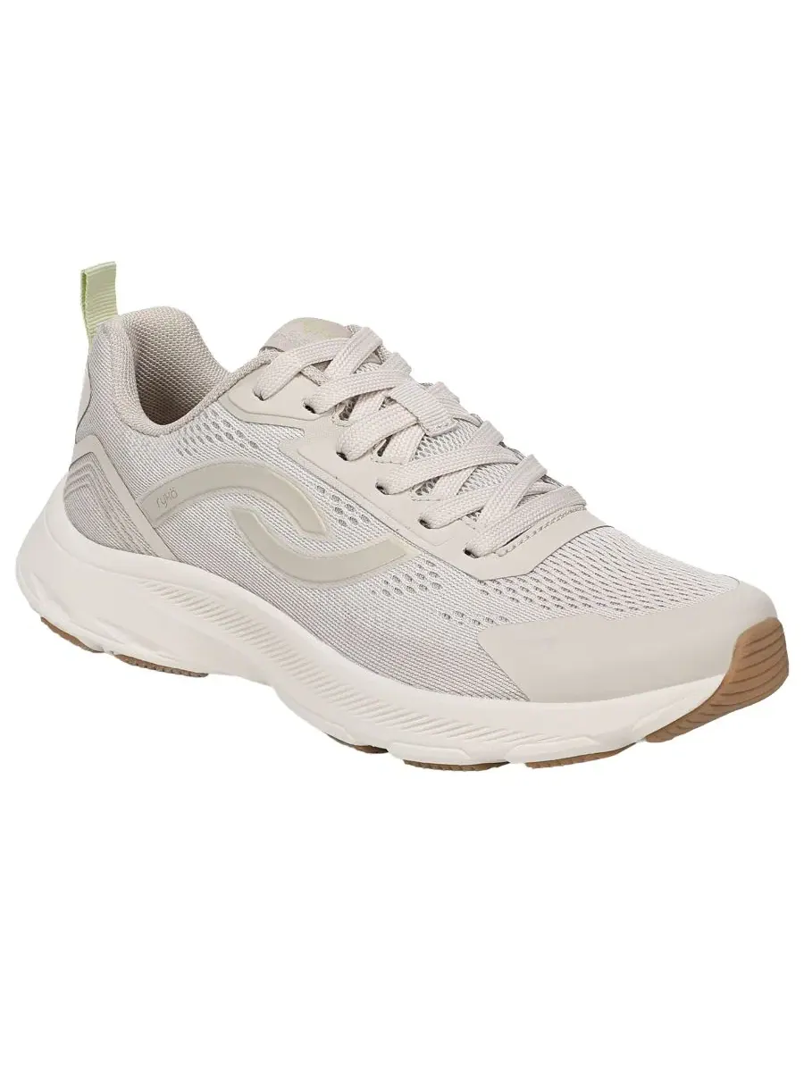 Женские кроссовки для ходьбы Devine Walking Lace-Up Ryka, Snow Taupe Mesh