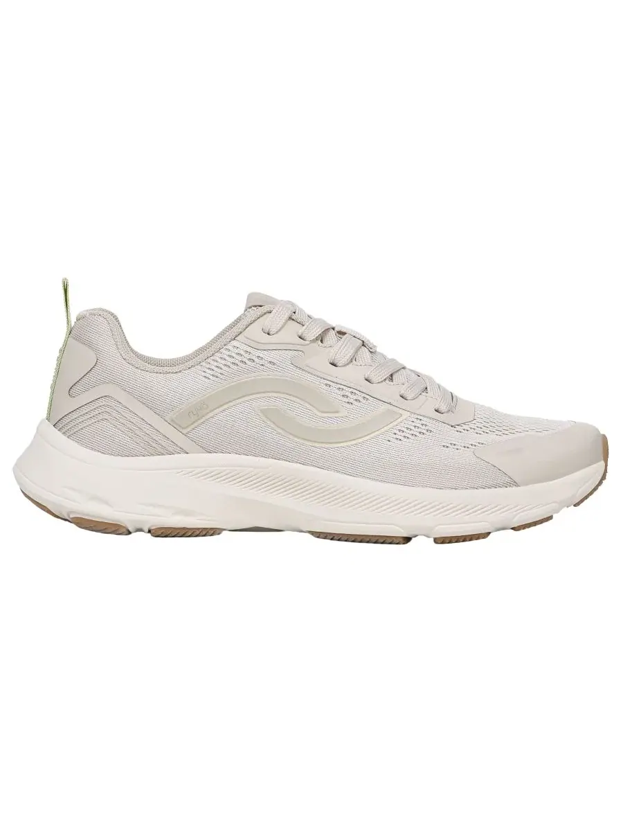 Женские кроссовки для ходьбы Devine Walking Lace-Up Ryka, Snow Taupe Mesh — изображение 2 из 5