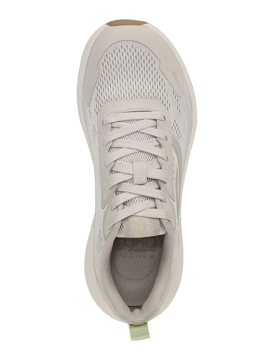 Женские кроссовки для ходьбы Devine Walking Lace-Up Ryka, Snow Taupe Mesh — изображение 4 из 5
