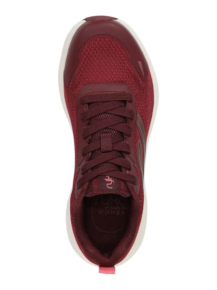 Женские кроссовки для ходьбы Devine Lace-Up Ryka — изображение 4 из 5, винный