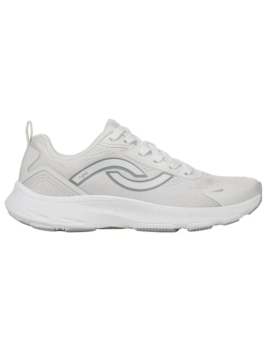 Кроссовки женские для ходьбы с легким дизайном Devine Walking Lace-Up Ryka — изображение 2 из 5, белый