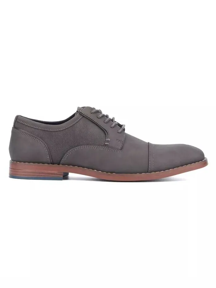 Мужские повседневные туфли Asher Oxford Reserved Footwear — изображение 2 из 15, темно-серый