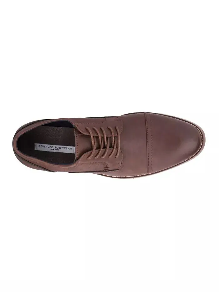 Мужские повседневные туфли Asher Oxford Reserved Footwear — изображение 13 из 15, темно-серый