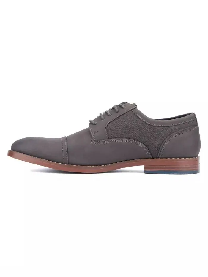 Мужские повседневные туфли Asher Oxford Reserved Footwear — изображение 3 из 15, темно-серый