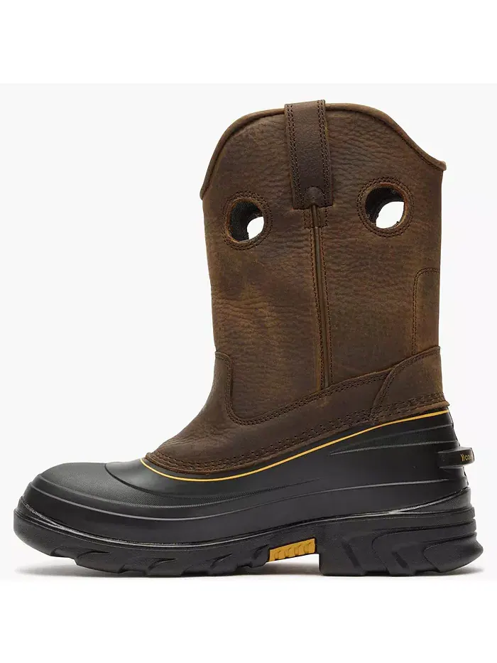 Мужские рабочие резиновые сапоги Muddog Wellington Georgia Boot — изображение 5 из 7, коричневый