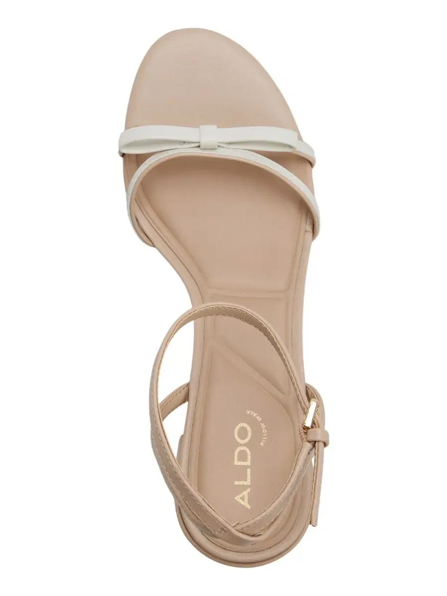 Босоножки на каблуке Boula Block Heel ALDO — изображение 4 из 5, бежевый