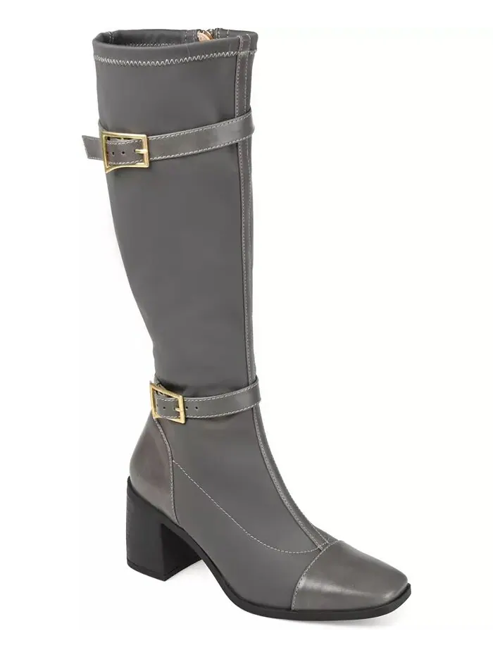 Женские сапоги Gaibree Extra Wide Calf до колена Journee Collection