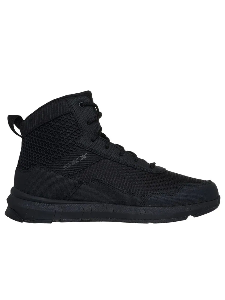 Мужские тактические рабочие ботинки Terra Draft на молнии и сеткой от Finish Line Skechers — изображение 2 из 6, черный