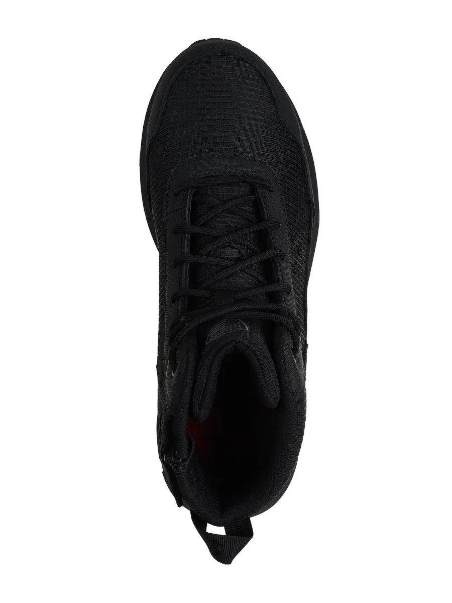 Мужские тактические рабочие ботинки Terra Draft на молнии и сеткой от Finish Line Skechers — изображение 5 из 6, черный