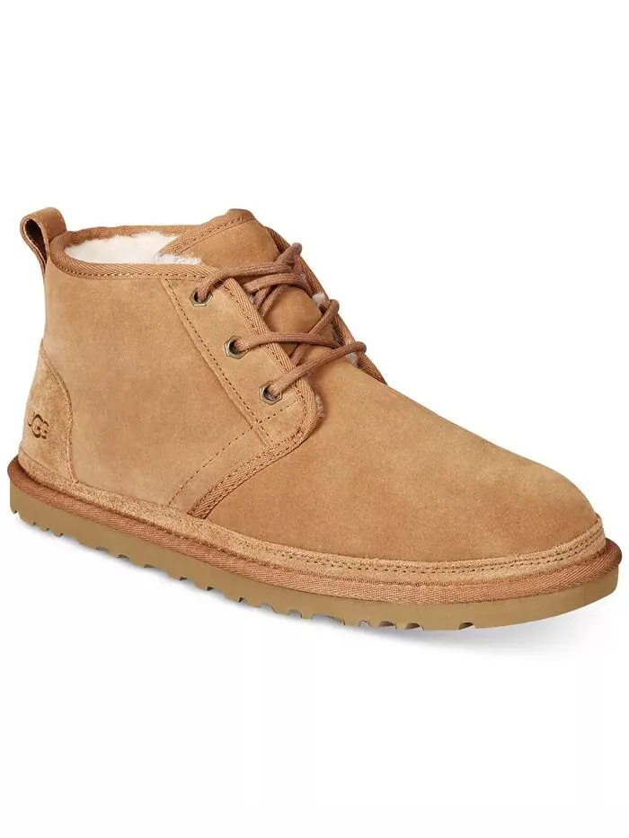 Мужские ботинки UGG® Neumel классические замшевые с овчиной
