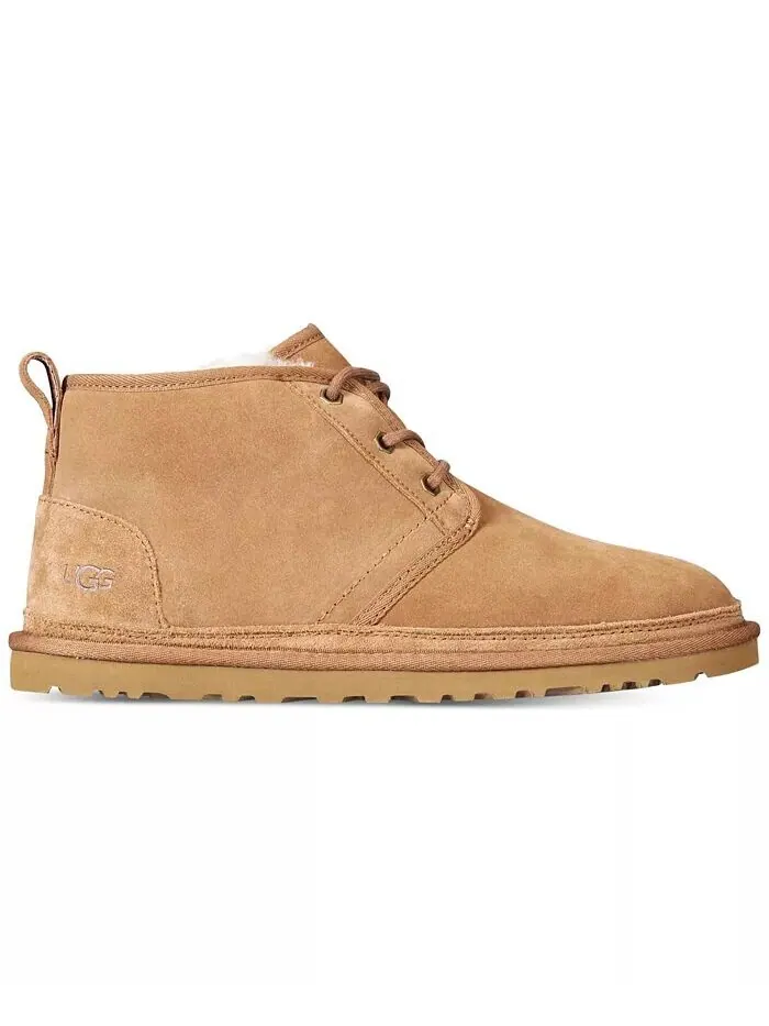 Мужские ботинки UGG® Neumel классические замшевые с овчиной — изображение 2 из 5, орех