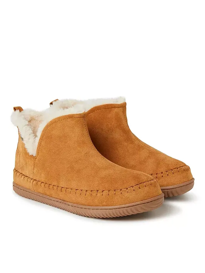 Мужские домашние тапочки Alpine от Men's Brixen Bootie Dearfoams — изображение 2 из 4, цвет виски