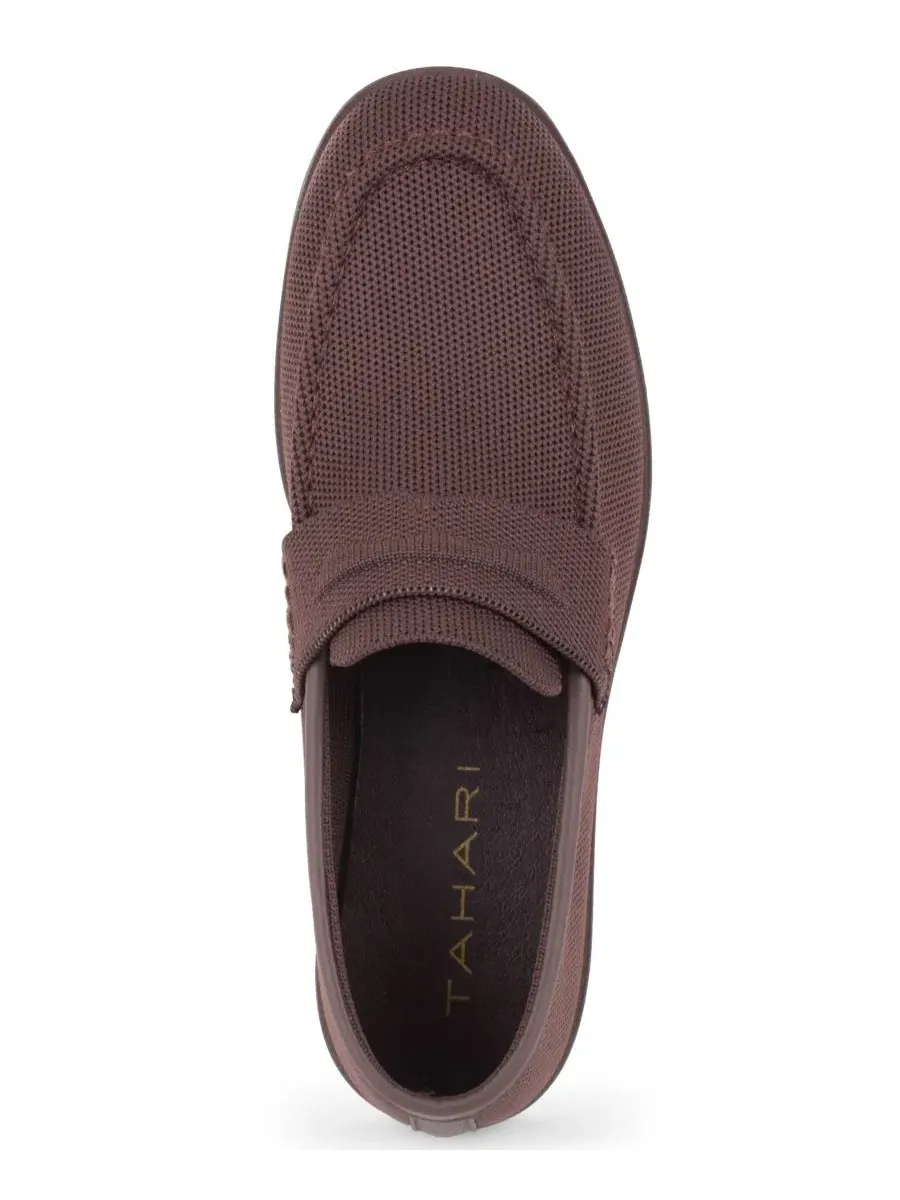 Лоферы Marseille Slip-On Knit Tahari — изображение 4 из 6, коричневый