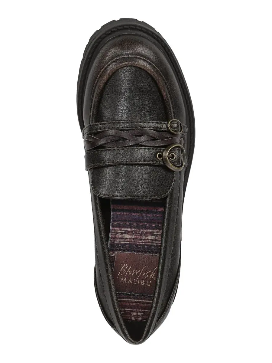 Женские лоферы с плетением Asher Slip-On Blowfish Malibu — изображение 4 из 5, шоколад