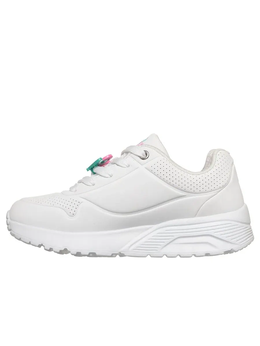 Кроссовки Uno Lite - Flutter Hearts Skechers — изображение 3 из 6, белый мульти