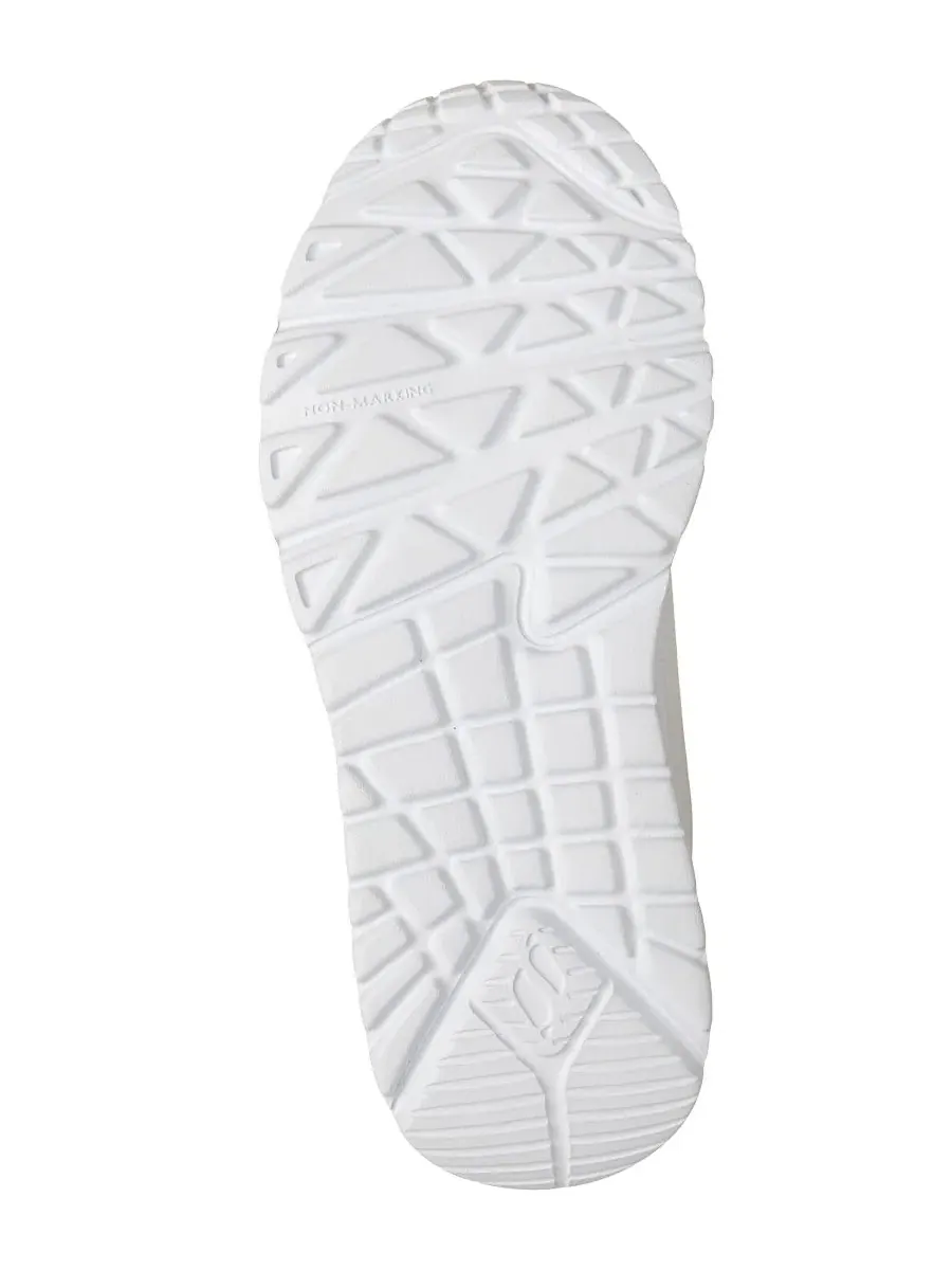 Кроссовки Uno Lite - Flutter Hearts Skechers — изображение 6 из 6, белый мульти
