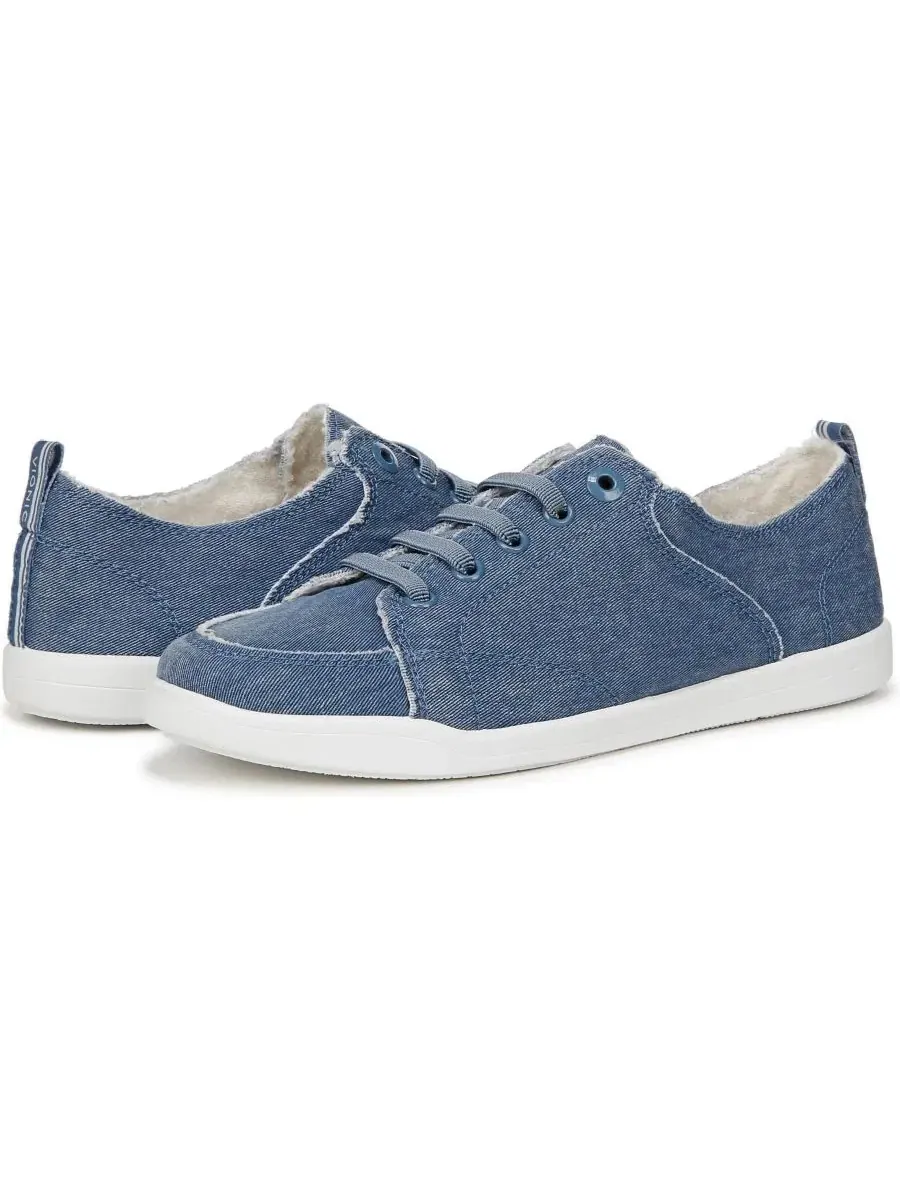 Кроссовки женские с кружевной шнуровкой, Pismo Lace Up Sneakers Vionic — изображение 2 из 3, джинсовый синий синий
