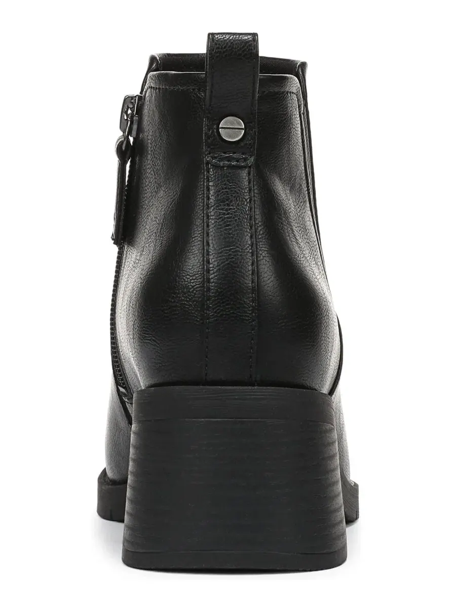 Ботинки-лодыжки с квадратным носком Joplin Square Toe Short Booties Dr. Scholl's — изображение 3 из 5, черный