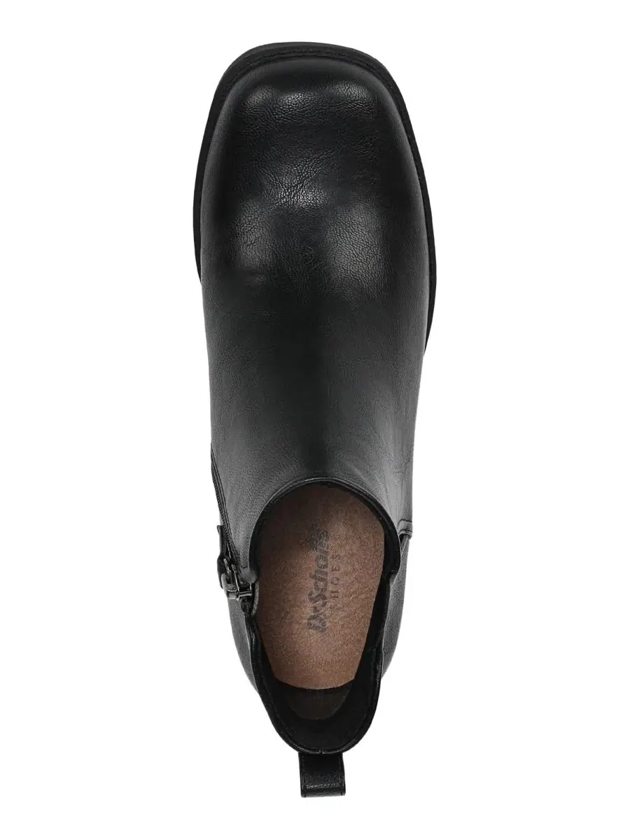 Ботинки-лодыжки с квадратным носком Joplin Square Toe Short Booties Dr. Scholl's — изображение 4 из 5, черный