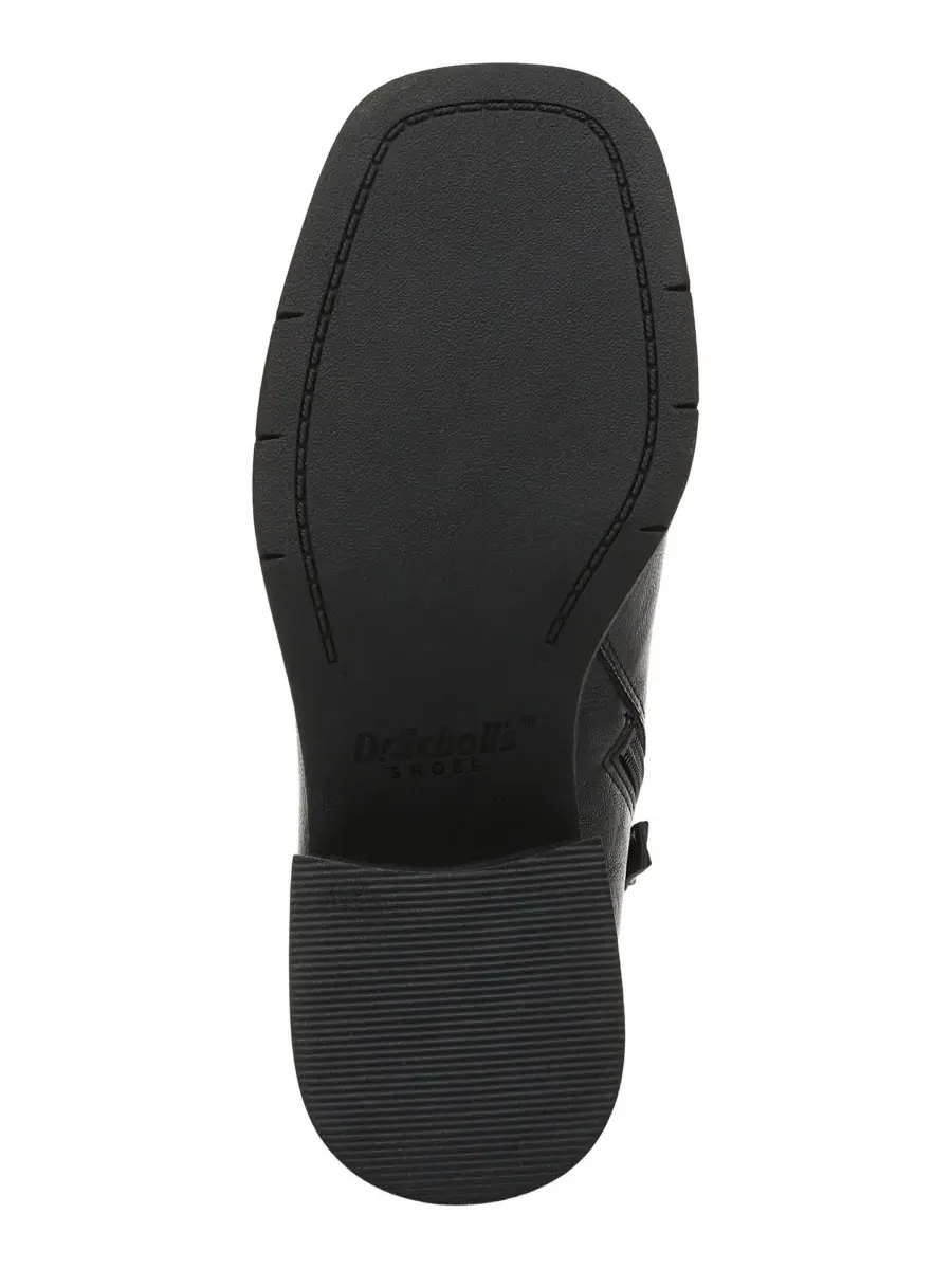 Ботинки-лодыжки с квадратным носком Joplin Square Toe Short Booties Dr. Scholl's — изображение 5 из 5, черный