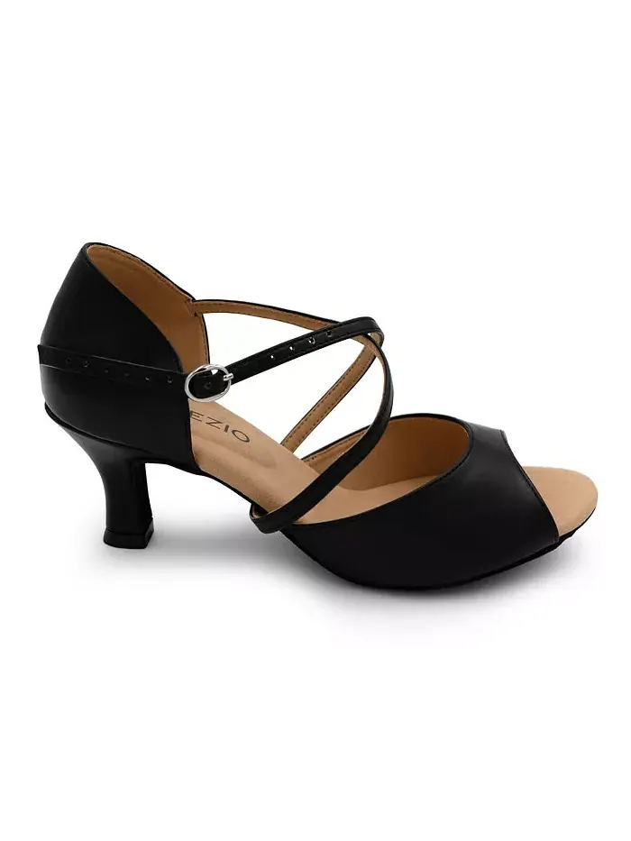 Женские бальные туфли Eva с широкой колодкой Capezio — изображение 3 из 5, черный