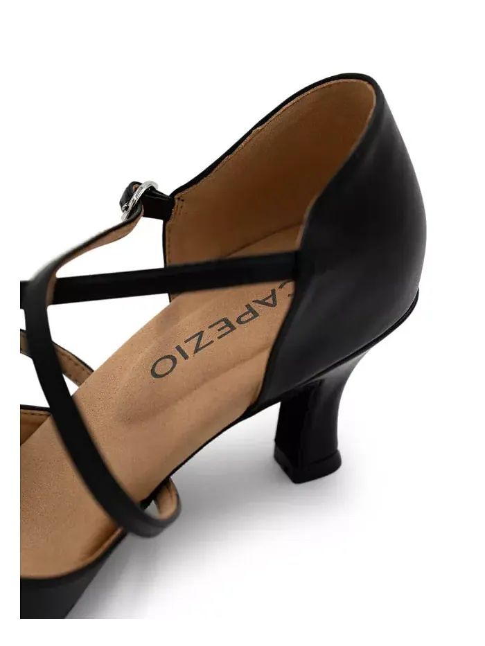 Женские бальные туфли Eva с широкой колодкой Capezio — изображение 4 из 5, черный