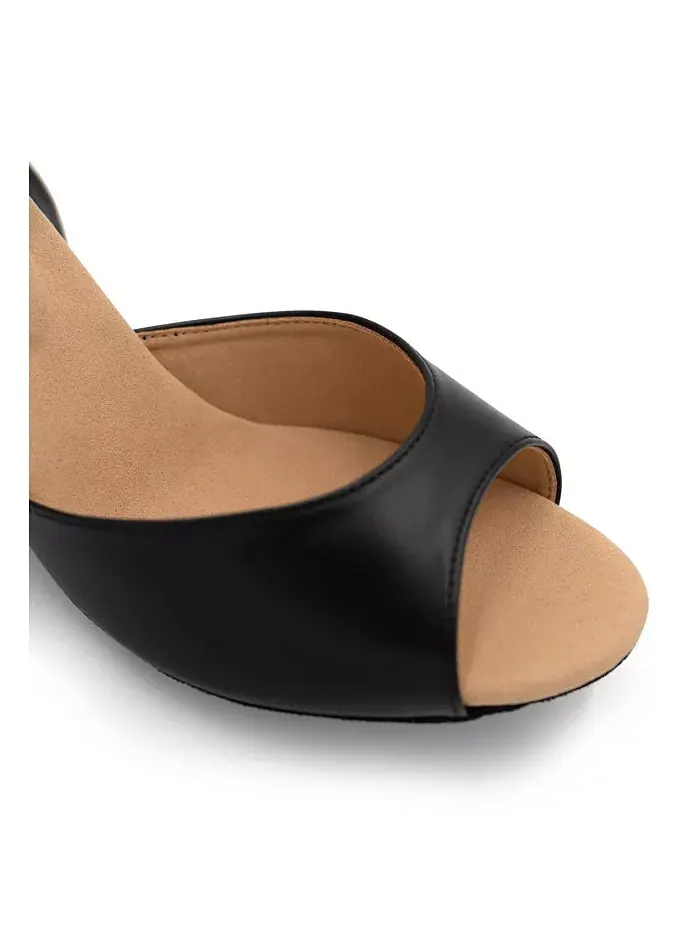 Женские бальные туфли Eva с широкой колодкой Capezio — изображение 5 из 5, черный