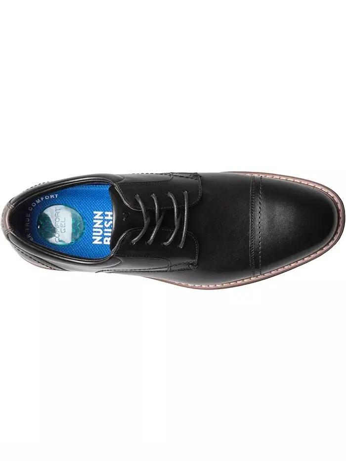 Мужские оксфорды Nunn Bush Centro Flex Cap Toe — изображение 4 из 7, черный