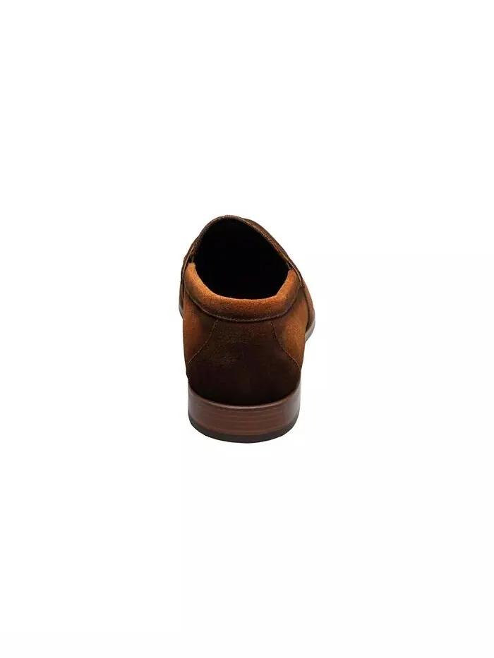 Мужские туфли Burke Moc Toe Saddle Slip On Stacy Adams — изображение 4 из 19, медь