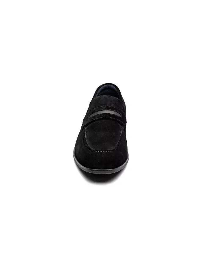 Мужские мокасины Burke Moc Toe Saddle Slip On Stacy Adams — изображение 10 из 17, темно-синий