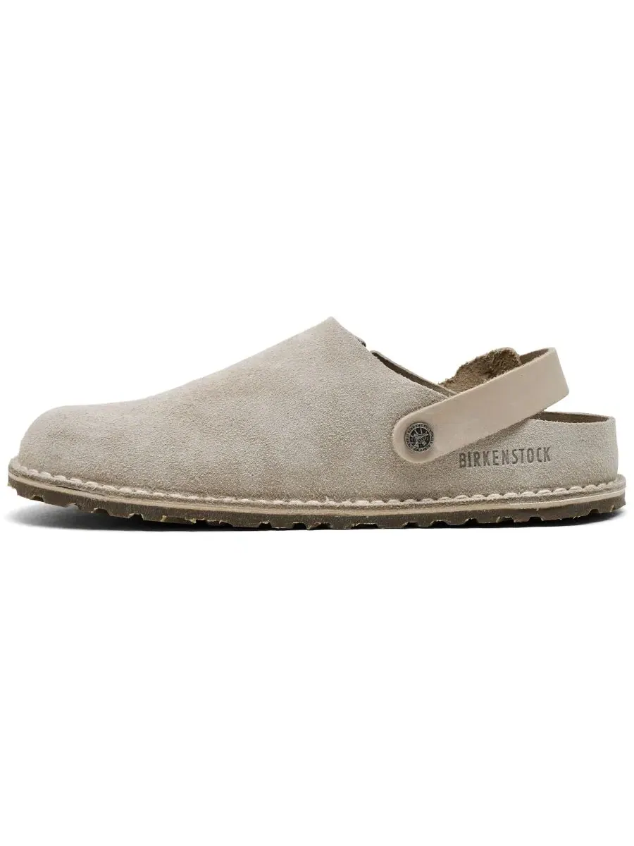 Женские сабо из замши Lutry 365 Birkenstock — изображение 3 из 6, устрица