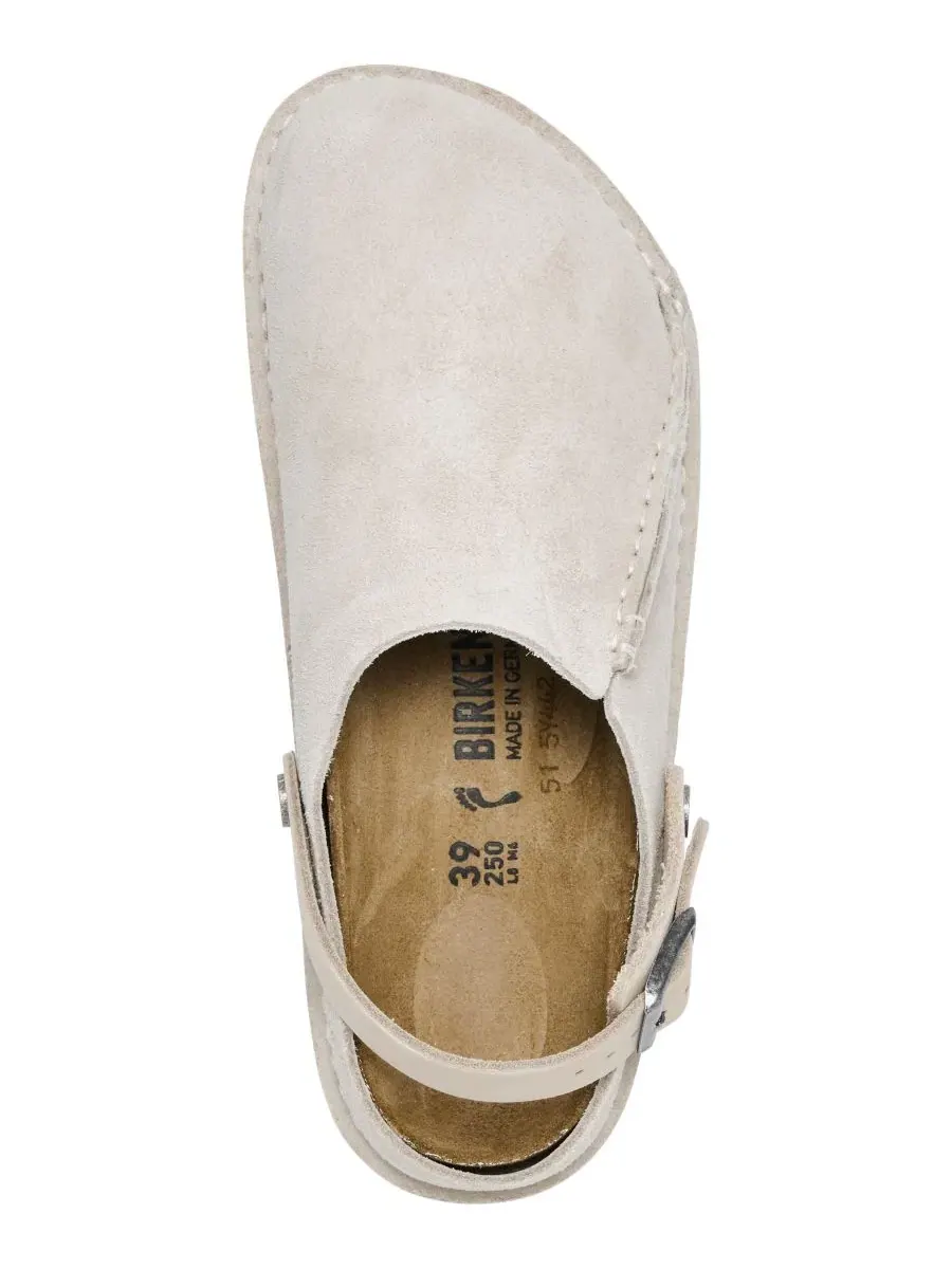Женские сабо из замши Lutry 365 Birkenstock — изображение 5 из 6, устрица