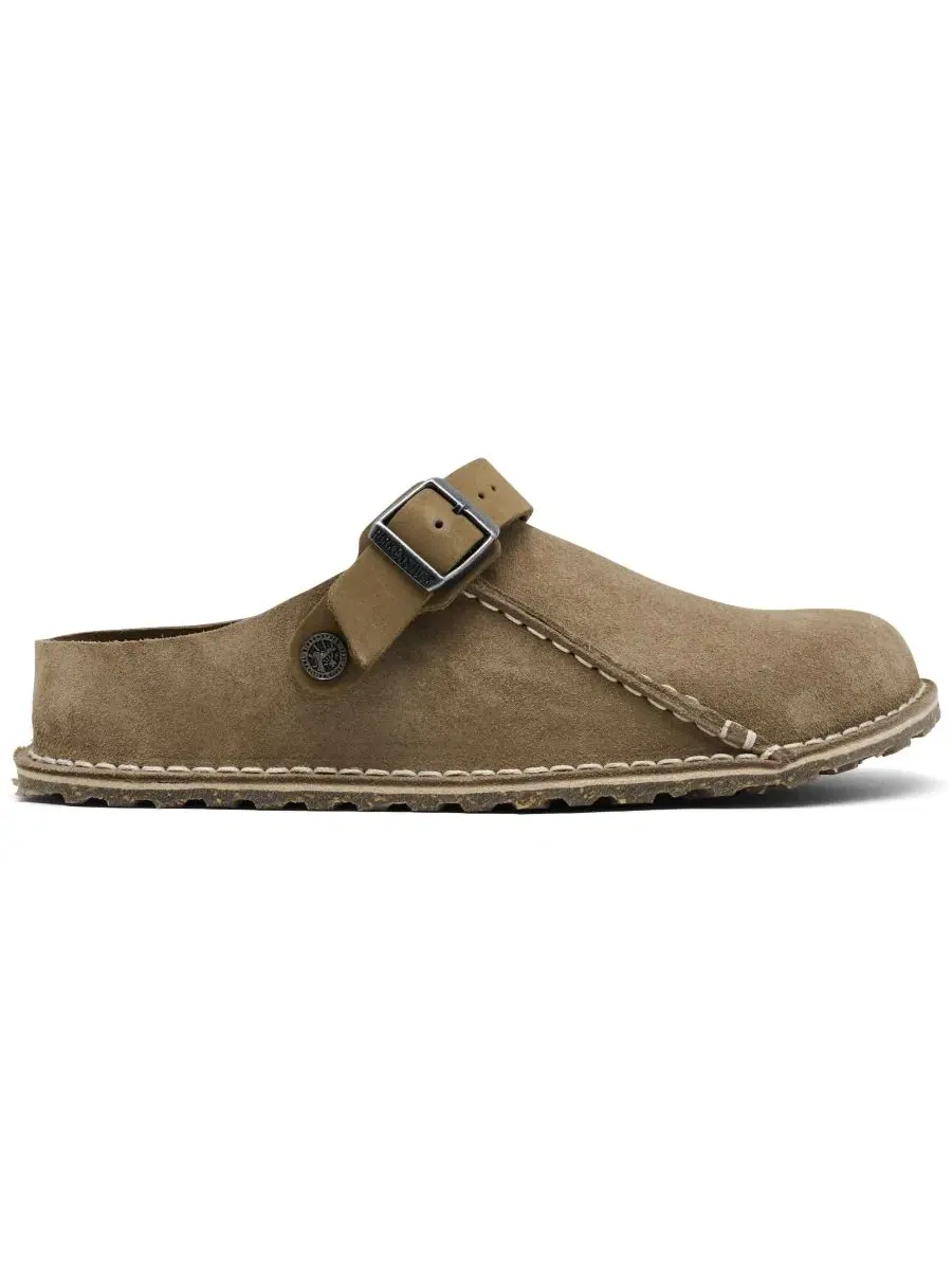 Женские сабо из замши Lutry 365 Birkenstock — изображение 2 из 6, серый