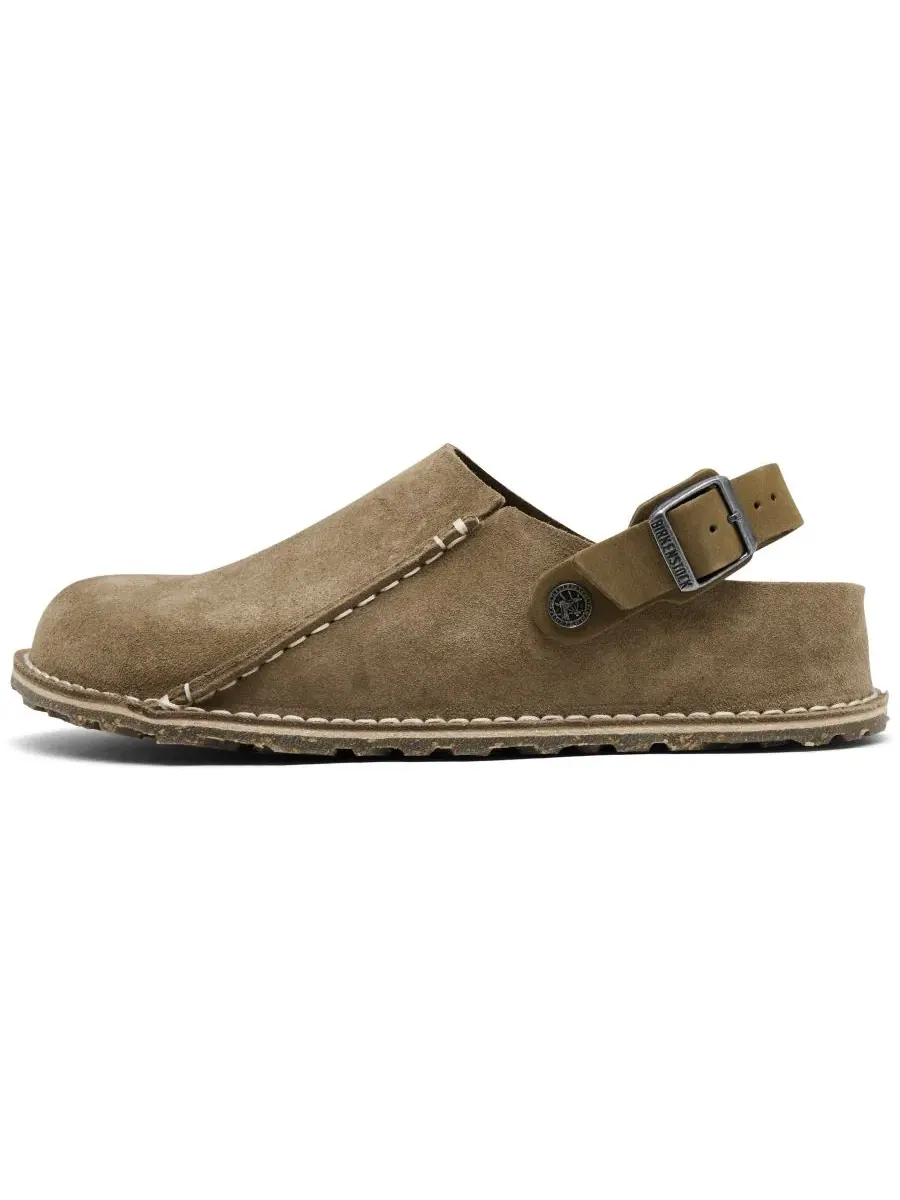 Женские сабо из замши Lutry 365 Birkenstock — изображение 3 из 6, серый