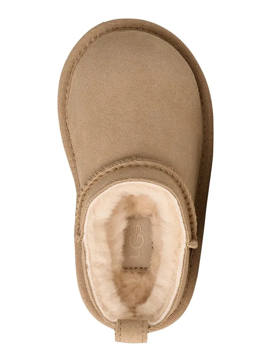 Детские сапоги UGG T-Classic с закругленным носком UGG — изображение 4 из 7, бежевый
