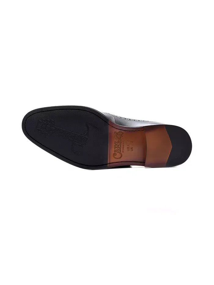 Мужские оксфорды Felix Wingtip Carlos by Carlos Santana — изображение 4 из 6, черный