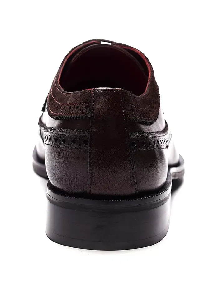 Мужские оксфорды Felix Wingtip Carlos by Carlos Santana — изображение 3 из 6, коричневый