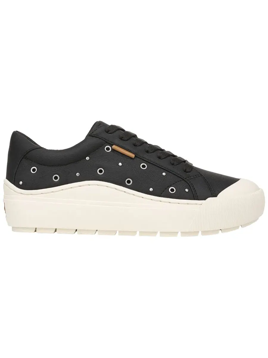 Кеды с заклепками Time Off Stud Lace-Up Dr. Scholl's — изображение 2 из 5, черный