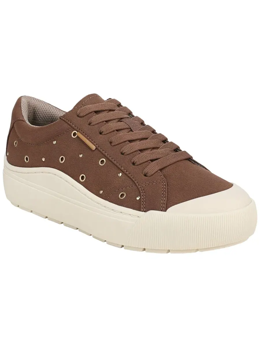 Кеды с заклепками Time Off Stud Dr. Scholl's — изображение 1 из 5, коричневый