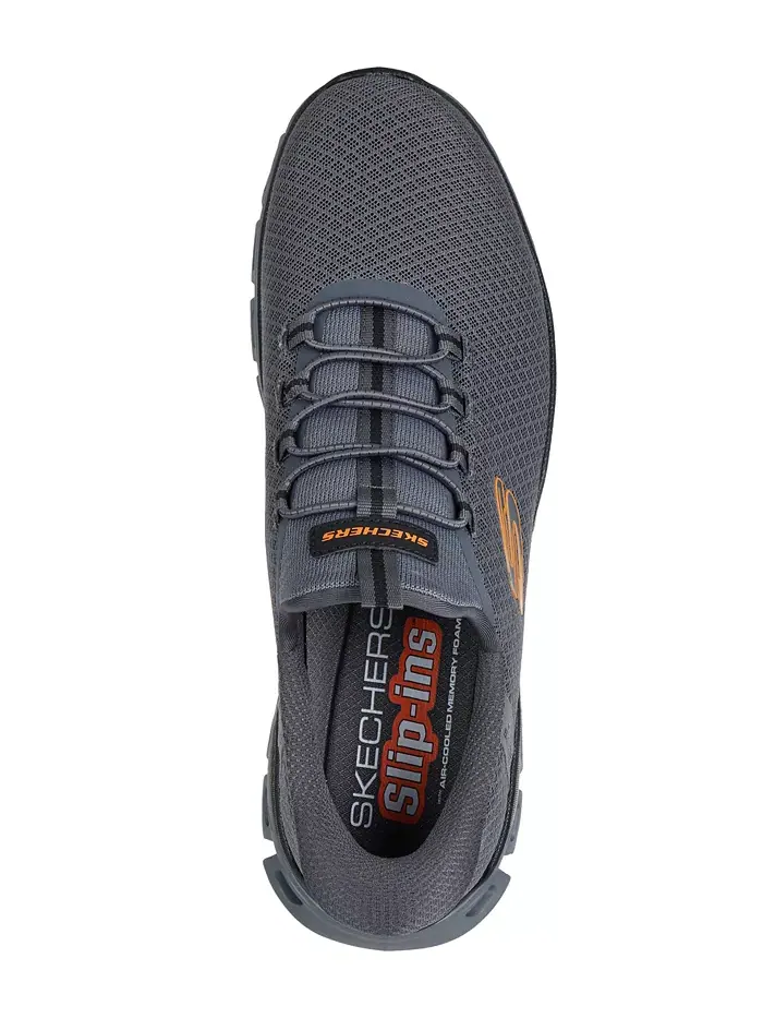 Мужские слипоны: Glide-Step - Noxus повседневные кроссовки для ходьбы от Finish Line Skechers — изображение 3 из 6